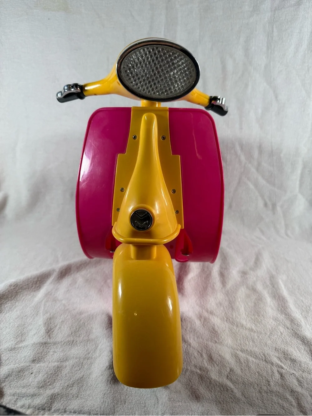 Our Generation Battat 18” Doll Pink and Yellow Motorcycle
